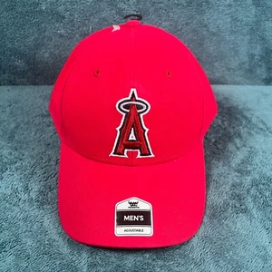 Fan Favorite Los Angeles Angels Red Baseball MLB Fit Adjustable Hat - Picture 1 of 7