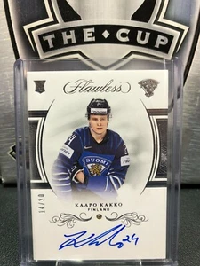 2019-20 Panini Chronicles #FLKF Flawless Kaapo Kakko RC Autograph Diamond 14/20 - Picture 1 of 2