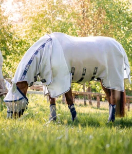%% Horseware Fliegendecke Rambo Protector UVSchutz inkl. abnehmbaren Halsteil %% - Bild 1 von 4