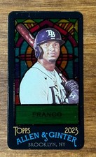 Wander Franco 2023 Allen & Ginter Stained Glass Mini #375 SP /25