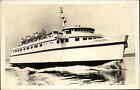Puget Sound Washington WA Flagship Ferry "Chinook" Vintage Real Photo Postcard