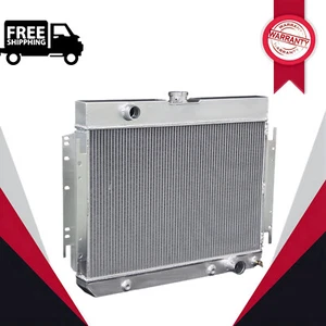 Radiador de aluminio de 3 filas para 63-68 Chevy Impala Bel Air Biscayne ElCamino Chevelle - Imagen 1 de 10