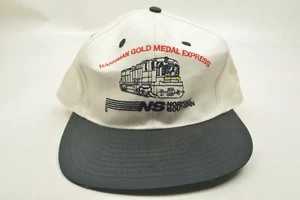 Gorra Harriman Gold Medal Express Norfolk Southern de colección 1989 a 1994 blanca - Imagen 1 de 6