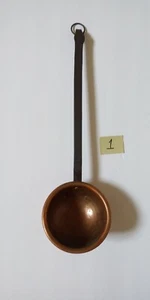 Antique Vintage Brass Ladle w/Wrought Iron Handle Farmhouse Decor - Picture 1 of 3