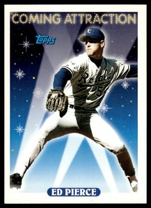 1993 Topps Coming Attraction #803 Eddie Pierce Kansas City Royals Rookie