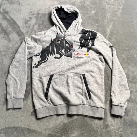 Red Bull Puma Racing Formula One Team Hoodie Sweater Jacket Unisex Size S Cover