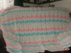 beautiful hand crochet baby shawl PLEASE READ ITEM DESCRIPTION