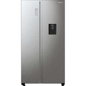 Fridgemaster MS91547DFE 92cm Frost Free American Fridge Freezer Silver E Rated - Picture 1 of 9