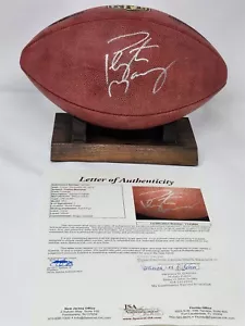 PEYTON MANNING signed Wilson football game ball JSA COA Full LOA COLTS BRONCOS - Picture 1 of 7