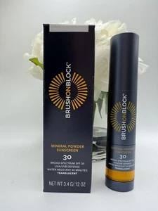 Brush On Block SPF 30 Mineral Powder Sunscreen Translucent 12oz./3.4G Exp 04/26 - Picture 1 of 1