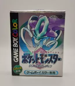 Pokemon Crystal Game Boy Colour Japanese Version Complete With Manual Boxed - Picture 1 of 13