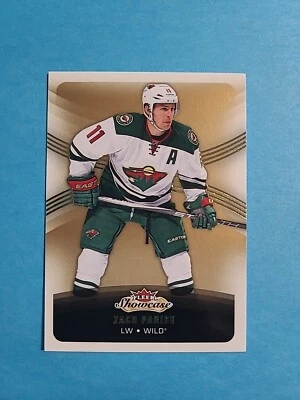 ZACH PARISE 2015-16 FLEER SHOWCASE HOCKEY CARD # 76 H6225 - Image 1 of 2