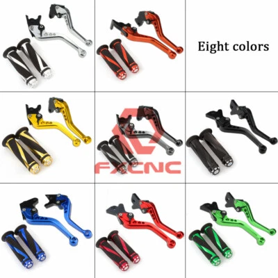 FXCNC For Yamaha FJ-09/MT-09 Tracer 2015-2018 Brake&Clutch Levers Handle Grips - Image 1 of 4