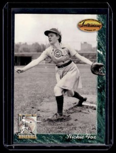 1994 Ted Williams #96 Nickie Fox Kenosha Comets / Rockford Peaches NM-MT