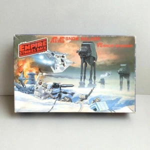 RARO De Colección Star Wars AT AT SNOW WALKER vs SNOW SPEEDER Tsukuda Metal Kit - Imagen 1 de 9