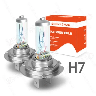 H7 halogen Headlight Low Beam Bulbs For Hyundai Tucson Sport Utility 2016-2021 - Image 1 of 4