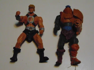2003 200X Masters of the Universe He-Man MOTU McDonalds & Man-At-Arms incomplete - Picture 1 of 2