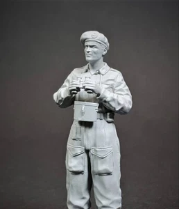 FI35-173, comandante de tanque Sherman británico, arte Panzer, escala 1/35 - Imagen 1 de 3