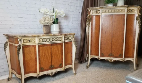 Early 20th Cent French Provincial (From France) Bedroom Dressers Louis XV Style Cover