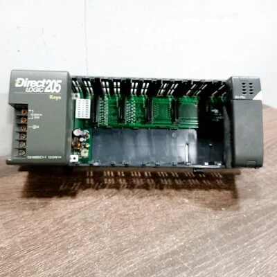 USED | AUTOMATION DIRECT D2-06BDC1-1 I/O BASE DIRECTLOGIC DL205 6-SLOT 25 W - Image 1 of 4