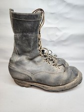 (Rough Condition) White's Mule Packer Leather Lace Up Boots Mens 10.5 EE