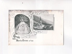 7254) GRUSS aus MARIA TRENS in Tirol - ZWEIBILD AK - sehr alt !! Südtirol - Bild 1 von 2