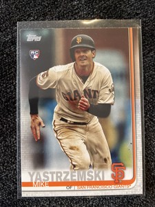 Mike Yastrzemski 2019 Topps Update Rookie RC #US245 San Francisco Giants BASE