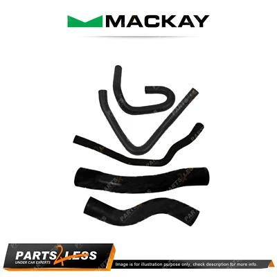 Mackay Radiator+Heater Hose for Toyota Landcruiser HDJ 80R 81R w/o Rear Heater - image 1 of 2