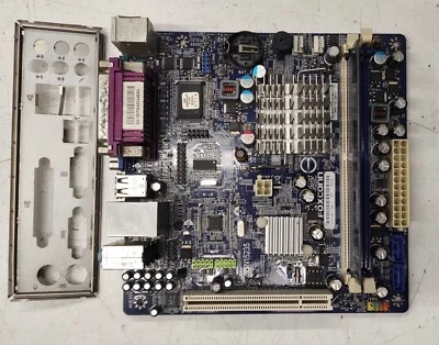 Motherboard Foxconn D51S Mini-ITX - CPU Intel Atom D410 1.66ghz - 1gb Ram DDR2 - Immagine 1 di 4