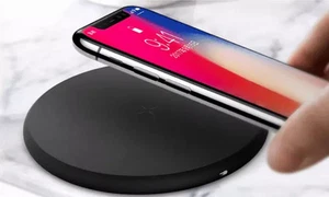 Pad di ricarica wireless Qi veloce - Design sottile, compatibile con tutti... - Photo 1/7