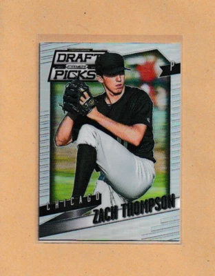 2014 Prizm Perennial Draft Picks - Zach Thompson #45 Silver Prizm (RC) White Sox - Image 1 of 3