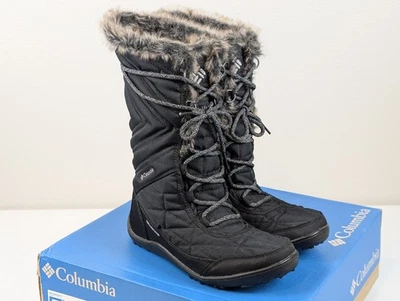 Columbia Minx Mid III Women's Snow Boots Black Waterproof Size 7.5 BL5964-010 - Image 1 of 4