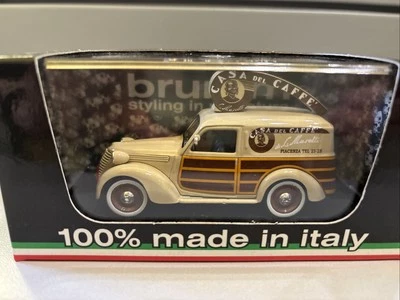 Fiat 1100 Furgone Veicolo Comm 1950 Caffè Musetti Brumm R521 1:43 - Immagine 1 di 3