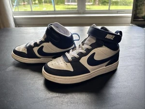 Nike Court Mid 2 'White & Signal Blue Size 12.5C Kids - Imagen 1 de 9