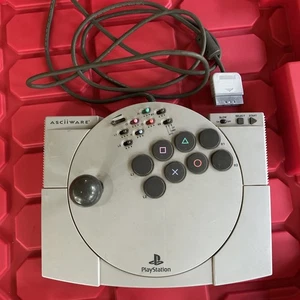 Asciiware Ascii Stick Playstation PS1 Arcade Joystick Controller Tested & Works - Picture 1 of 9