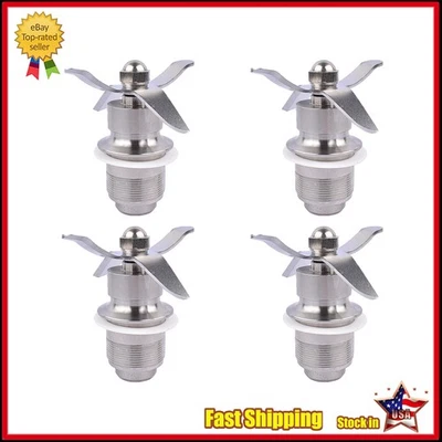 4Pcs Commercial Blade Cutting Blender Assembly for Waring CB6 CB10 CB15 502977 - Image 1 of 4