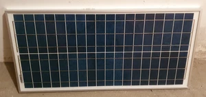 Solarmodul Solarzelle Solarpanel Aluminiumrahmen Photovoltaik-Panel 30 Watt 12V - Bild 1 von 8