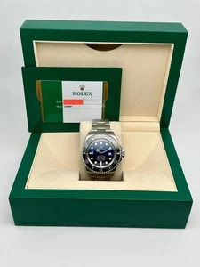 Rolex Sea-Dweller Deepsea D-Blue James Cameron Blue Black Dial Watch 126660 - Picture 1 of 8