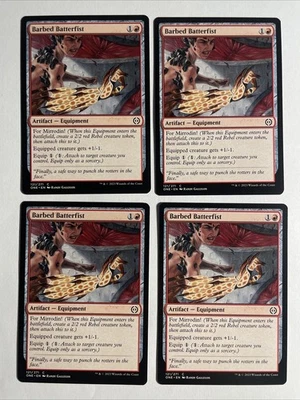 4x Mtg Phyrexia All Will Be One Barbed Batterfist NM/M Magic The Gathering - Bild 1 von 2