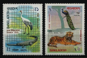 Bangladesch 1984 - Mi-Nr. 214-215 ** - MNH - Wildtiere / Wild animals - Picture 1 of 1