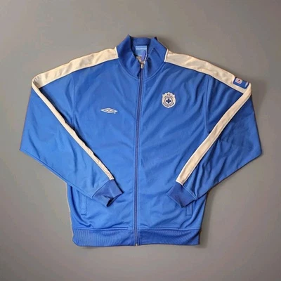 Conjunto Jaqueta/Calça Cruz Azul Umbro 2005 Retrô Médio ⚽️ - Imagem 1 de 4