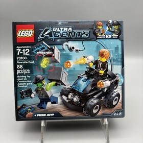 LEGO Ultra Agents Riverside Raid 70160 Building Toy Set 88 Pieces New Sealed