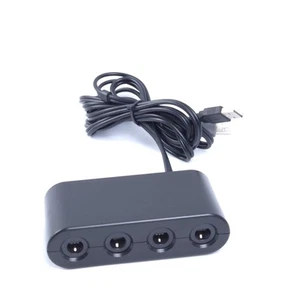 4 Port GameCube Controller Adapter For Nintendo Switch Wii U PC Super Smash Bros - Picture 1 of 4