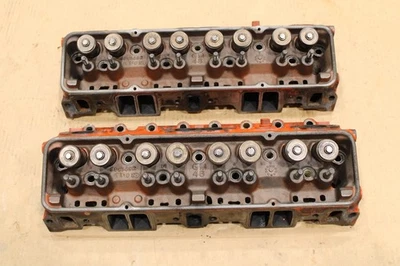 492 Culatas Chevy Bloque Pequeño 3991492 Código Fecha 1972 1.94 1.50 Válvulas Foto 1 de 4