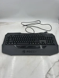 ROCCAT Isku+ Illuminated Gaming Keyboard USB Wired Backlit Macro Keys Swarm - Picture 1 of 12