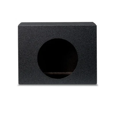 Universal Regular Standard Truck Cab Single 12" Sub Box Enclosure - Rhino Coated