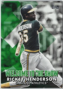 2022 Topps #WTTS-46 Rickey Henderson Welcome to the Show - Picture 1 of 2