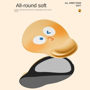 Ergonomic Non Slip Rubber Base Non Slip Mouse Mat New Wrist Rest Support - Photo 1/14