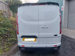 FORD TRANSIT CUSTOM 2013-18 DOPPIO SCARICO MSPORT LOOK - Foto 1 di 5