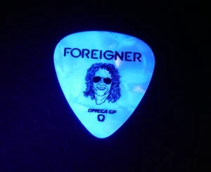 Foreigner Bruce Watson Farewell Tour 2023 - 2024 Authentic Guitar Pick - Picture 1 of 6